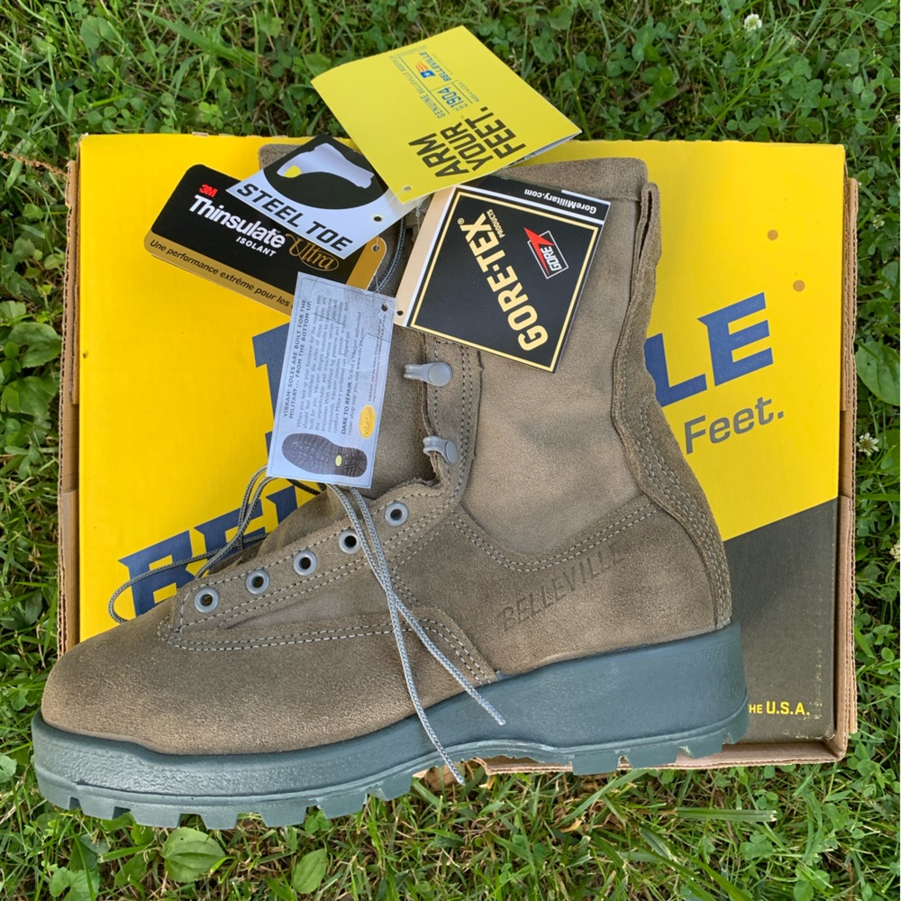 Military boots